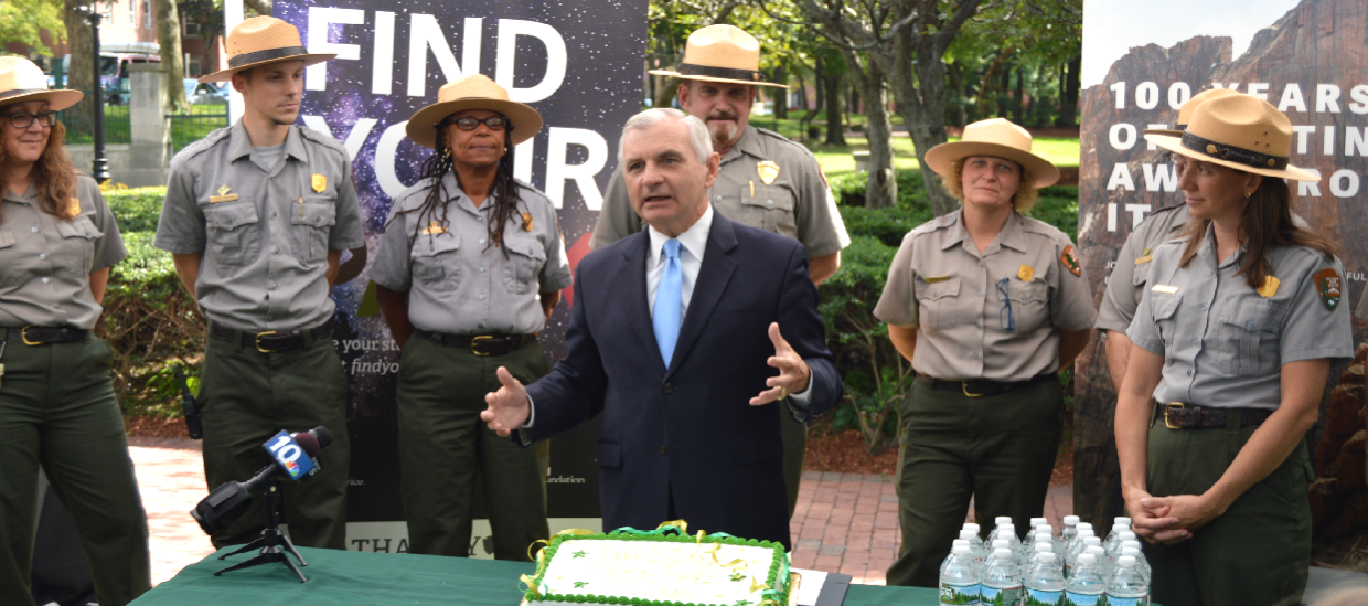 Reed Celebrates National Park Service Centennial With Local Junior Park Rangers
